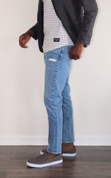 abercrombie ripped skinny jeans