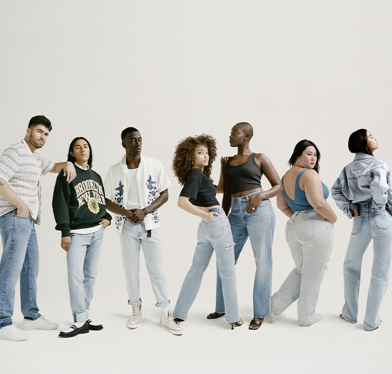 silhouette build Collective Jeans | Abercrombie & Fitch