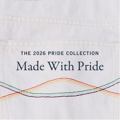 the 2026 Pride Collection. Made with Pride. 