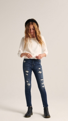 girls size 12 ripped jeans