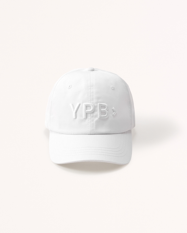 YPB Logo Baseball Cap, White