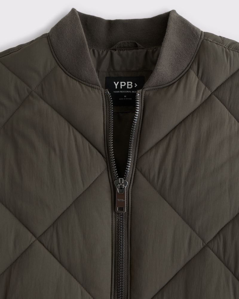 YPB Quilted Bomber Jacket
