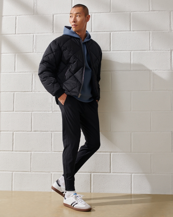 YPB Quilted Bomber Jacket