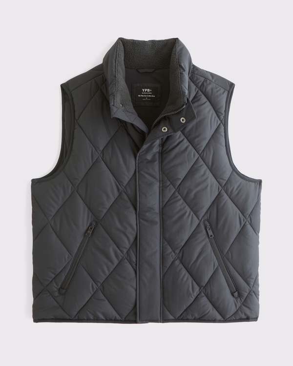 YPB On The Go Puffer Vest, Black view 1