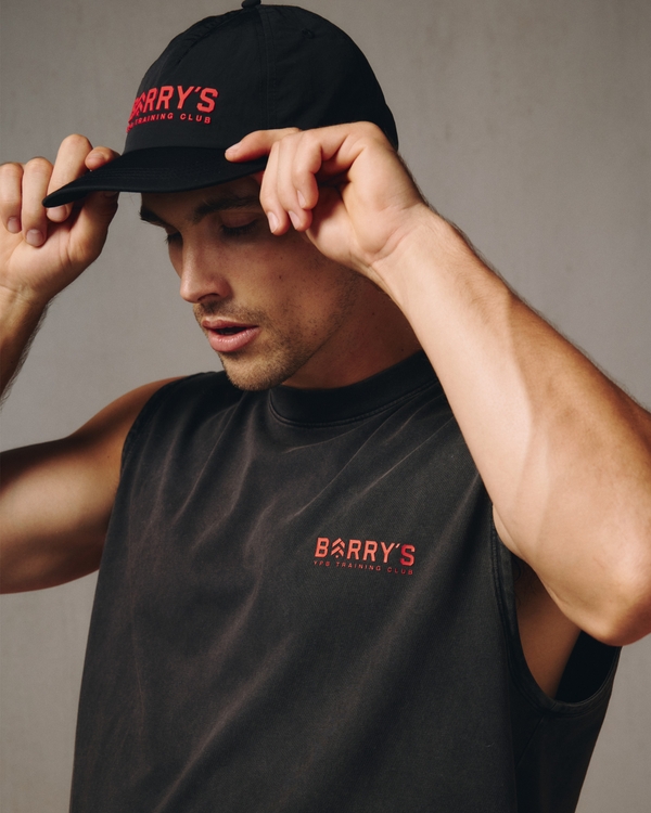 YPB Barry's Active Logo Hat, Black view 1