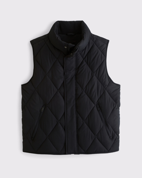 YPB Active Puffer Vest, Black view 1