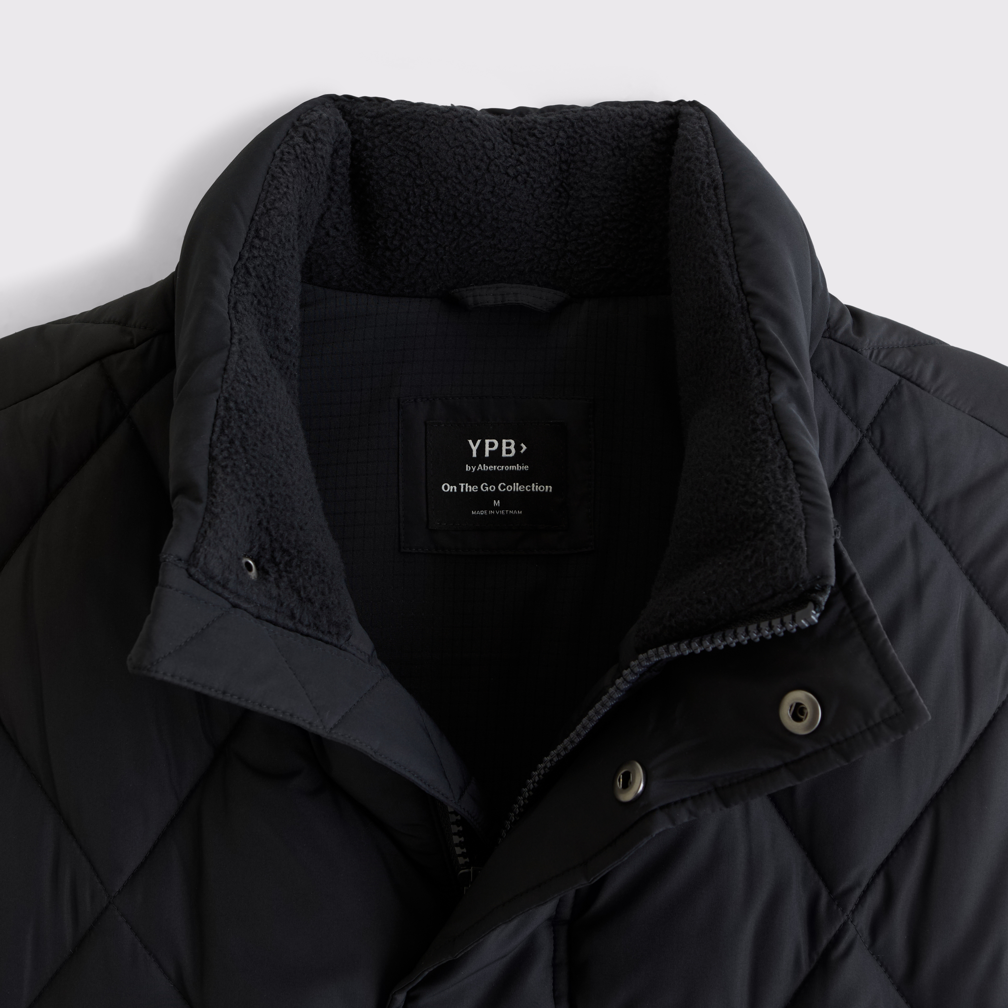Мужской стёганый жилет Abercrombie & Fitch YPB Active — фото 3