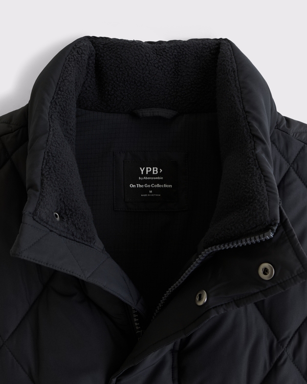 YPB Active Puffer Vest, Black view 2