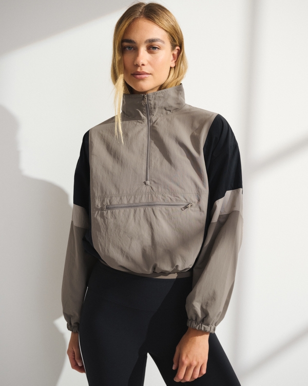 YPB On The Go Half-Zip Windbreaker