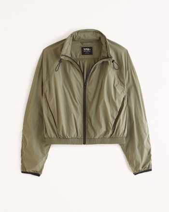 Women s YPB Lightweight Crinkle Nylon Windbreaker Women s