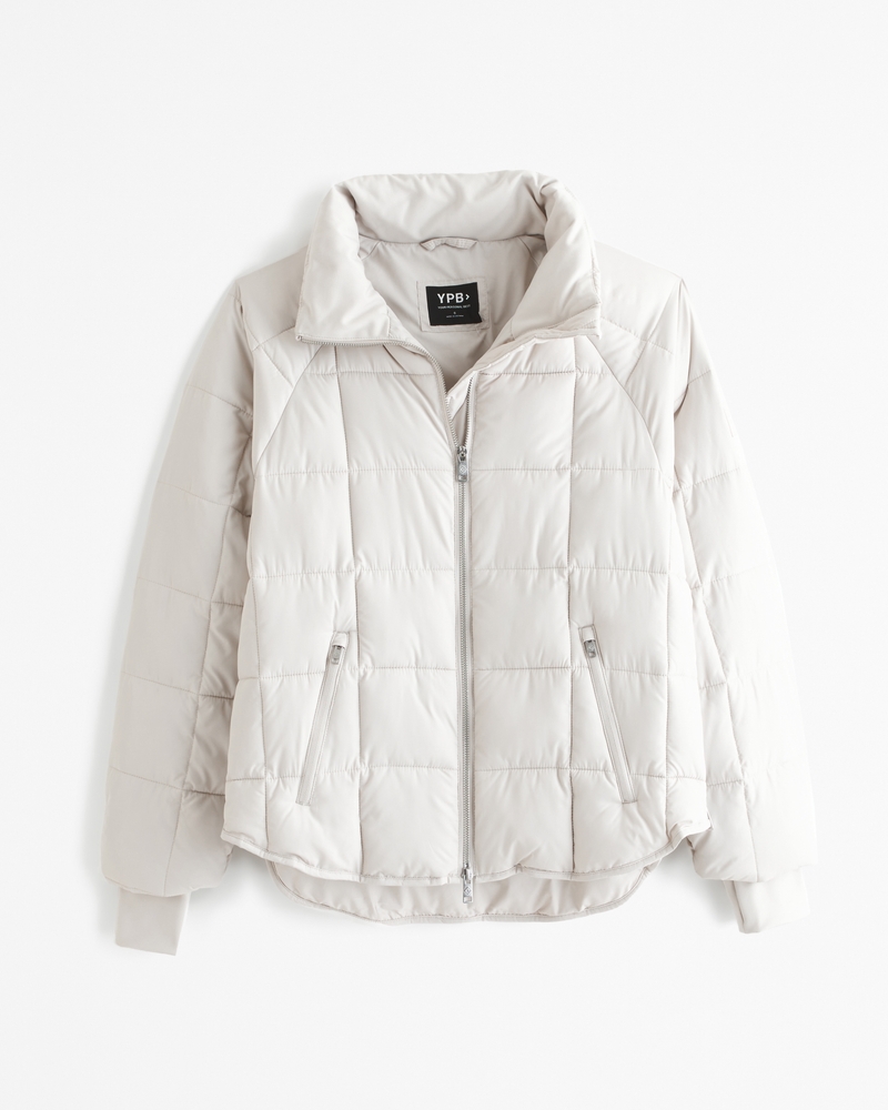 Abercrombie puffer cheap jacket women's