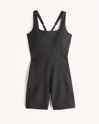 Abercrombie new arrivals black overalls