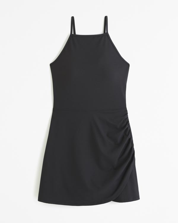 Women's YPB studioSOFT High-Neck Wrap Dress, Women's Clearance