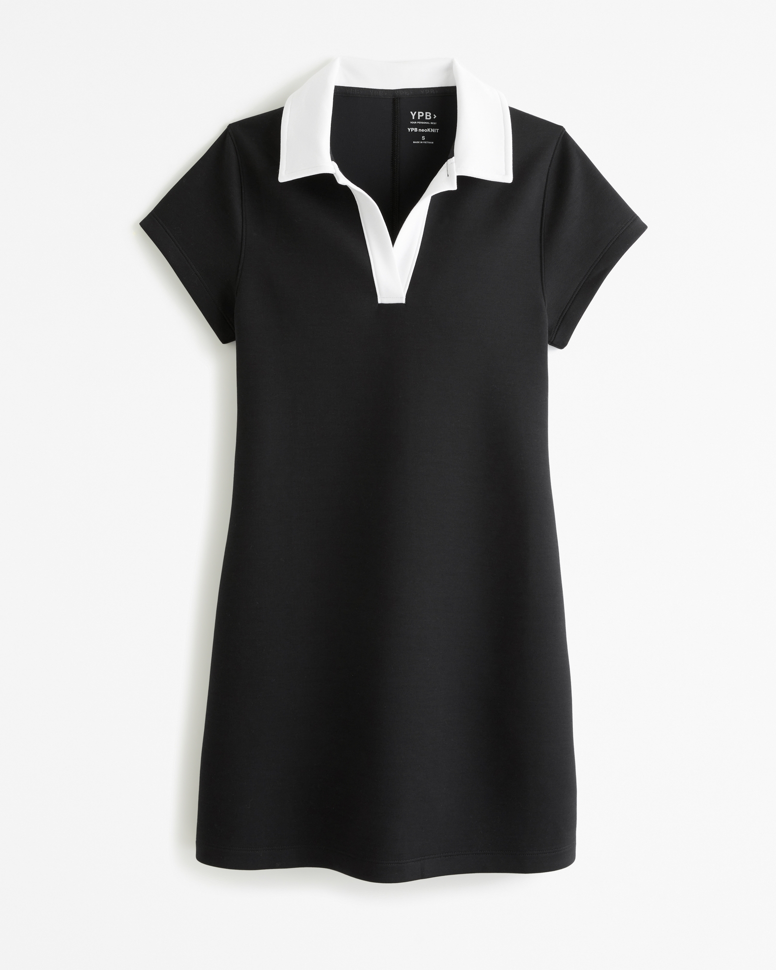 YPB neoKNIT Unlined Polo Mini Dress