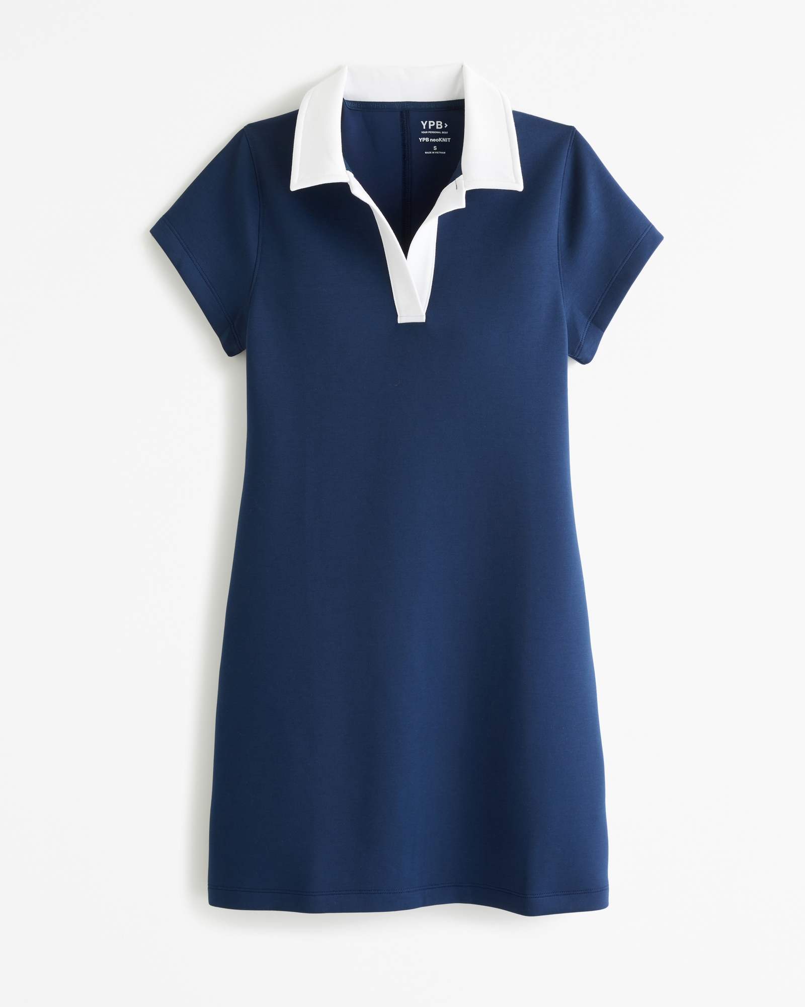 YPB neoKNIT Unlined Polo Mini Dress