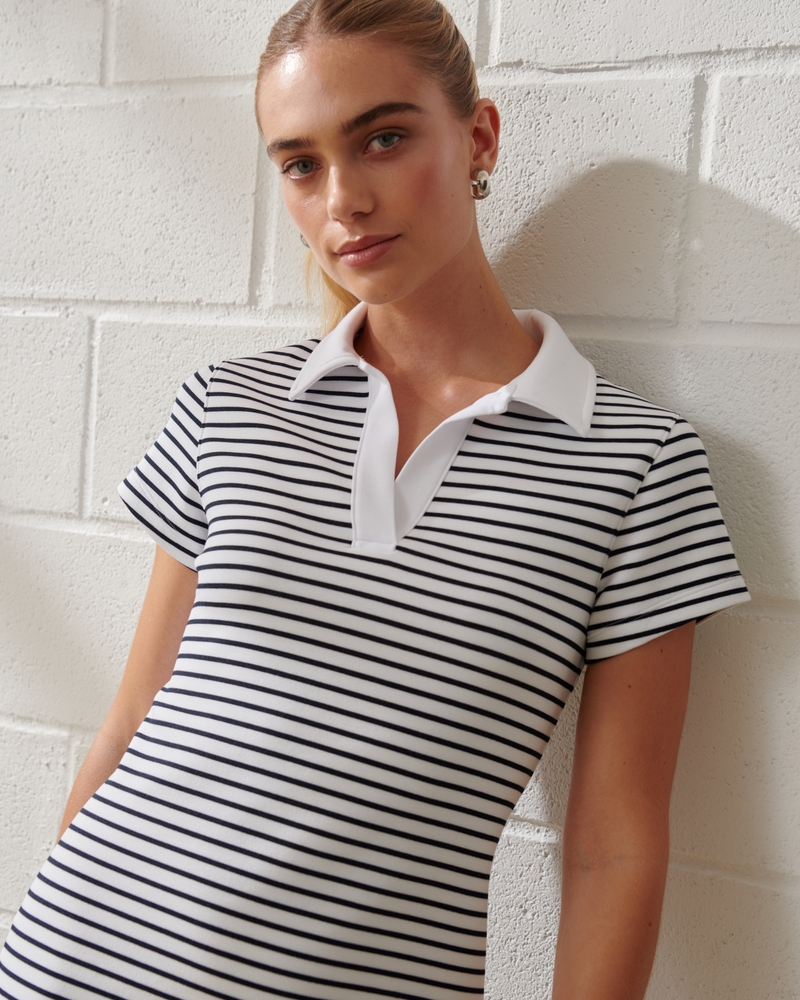 YPB neoKNIT Polo Mini Dress