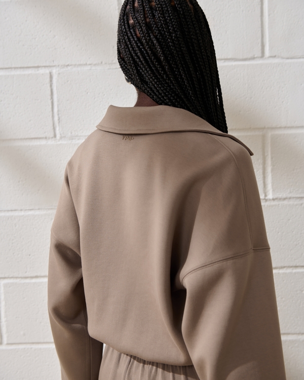 Women's YPB neoKNIT Long-Sleeve Half-Zip Jumpsuit | Women's