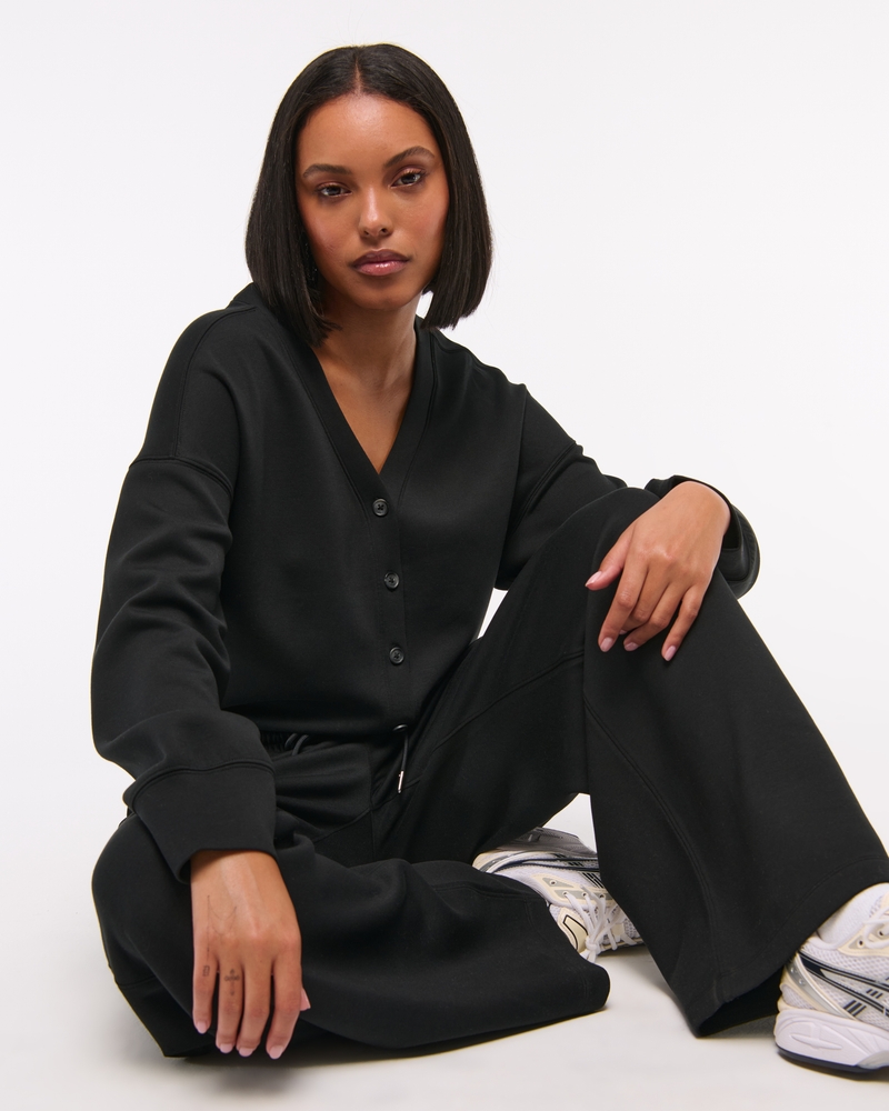 YPB neoKNIT Long-Sleeve Henley Jumpsuit
