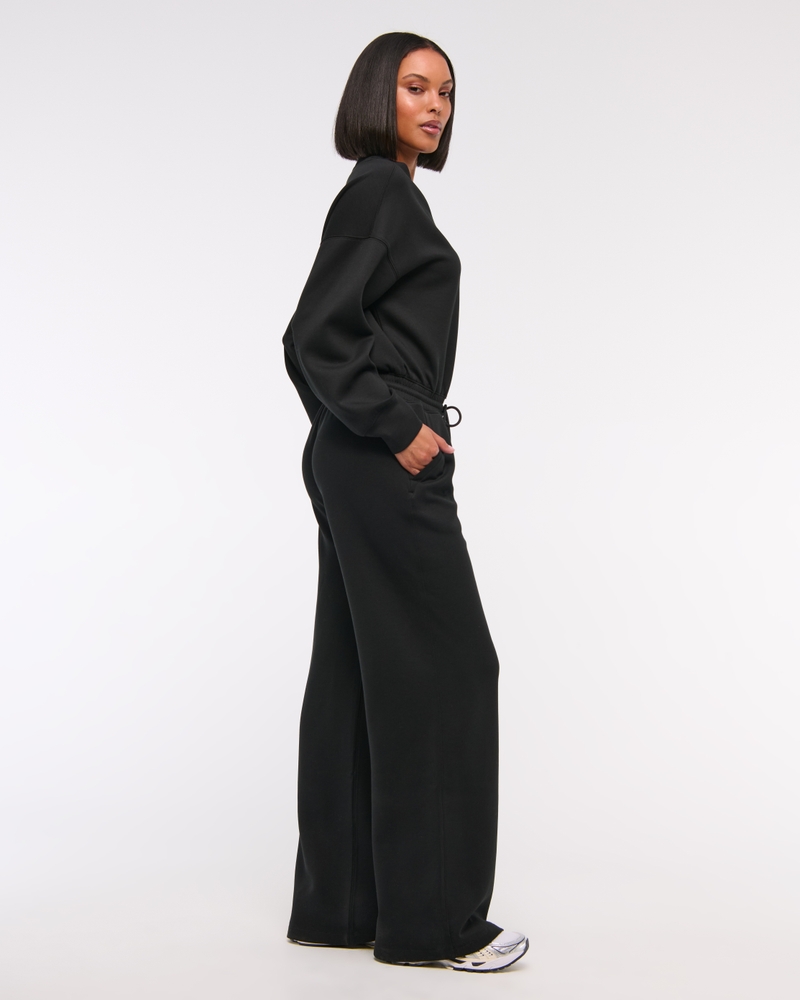 YPB neoKNIT Long-Sleeve Henley Jumpsuit