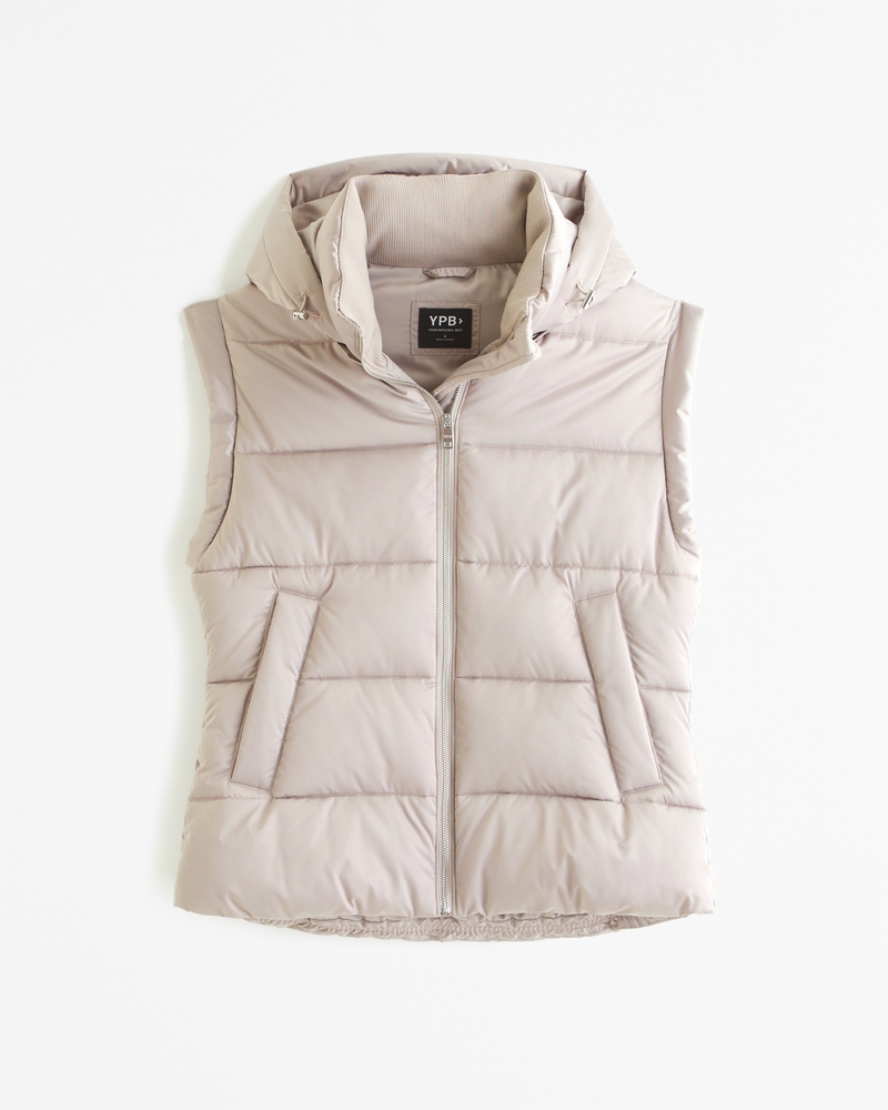 Women's YPB Satin Puffer Vest