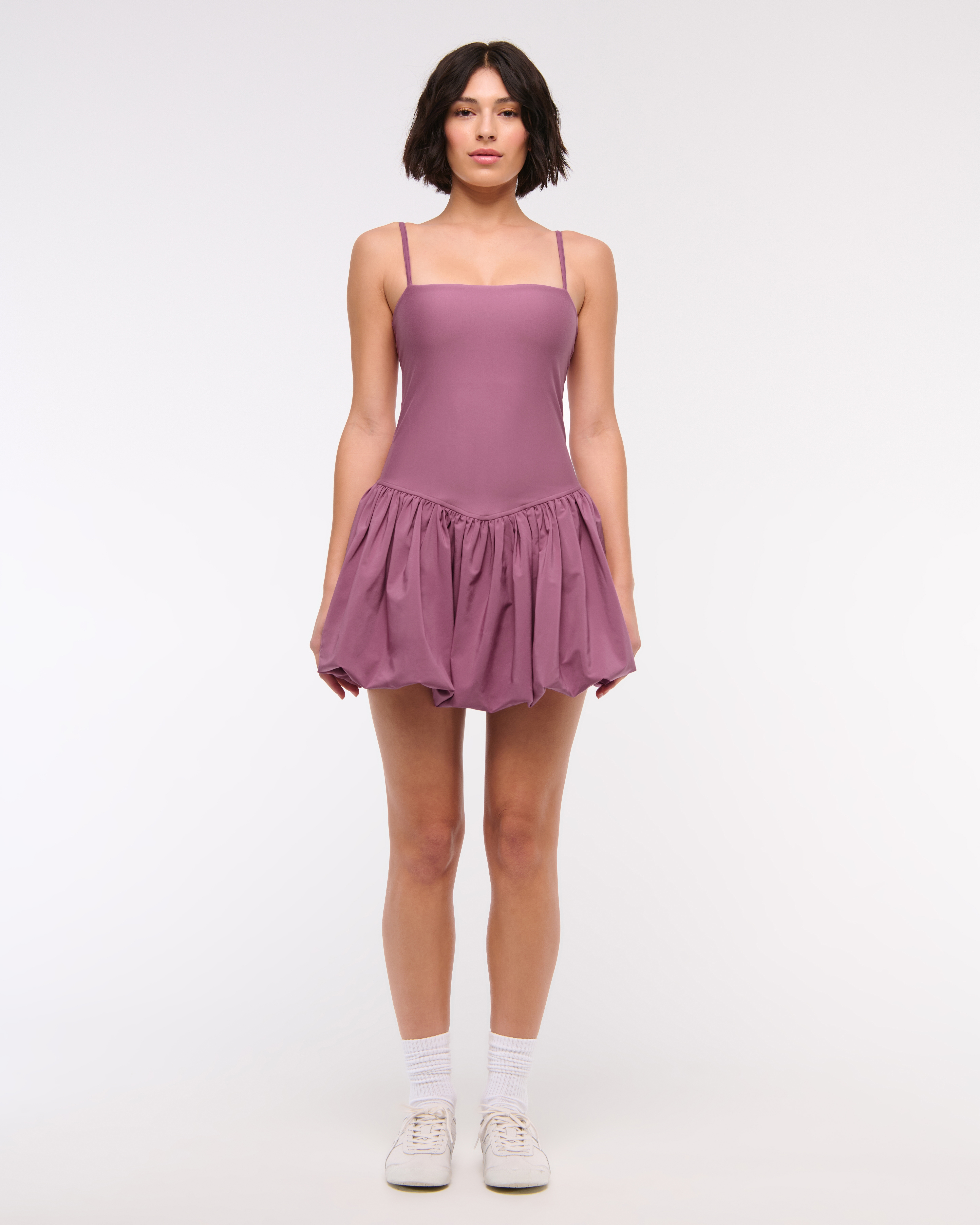 YPB sculptLUX Bubble Hem Mini Dress