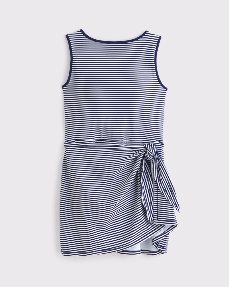 sachin and babi light blue dress Navy Stripe Gio Maxi Dress