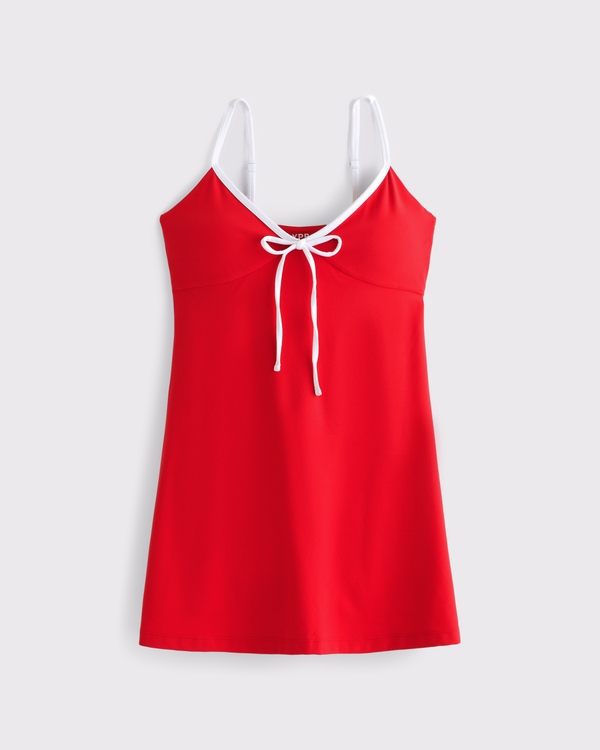 Women's Ypb studioFLEX Cami Mini Dress in Red | Size XXL | Abercrombie & Fitch