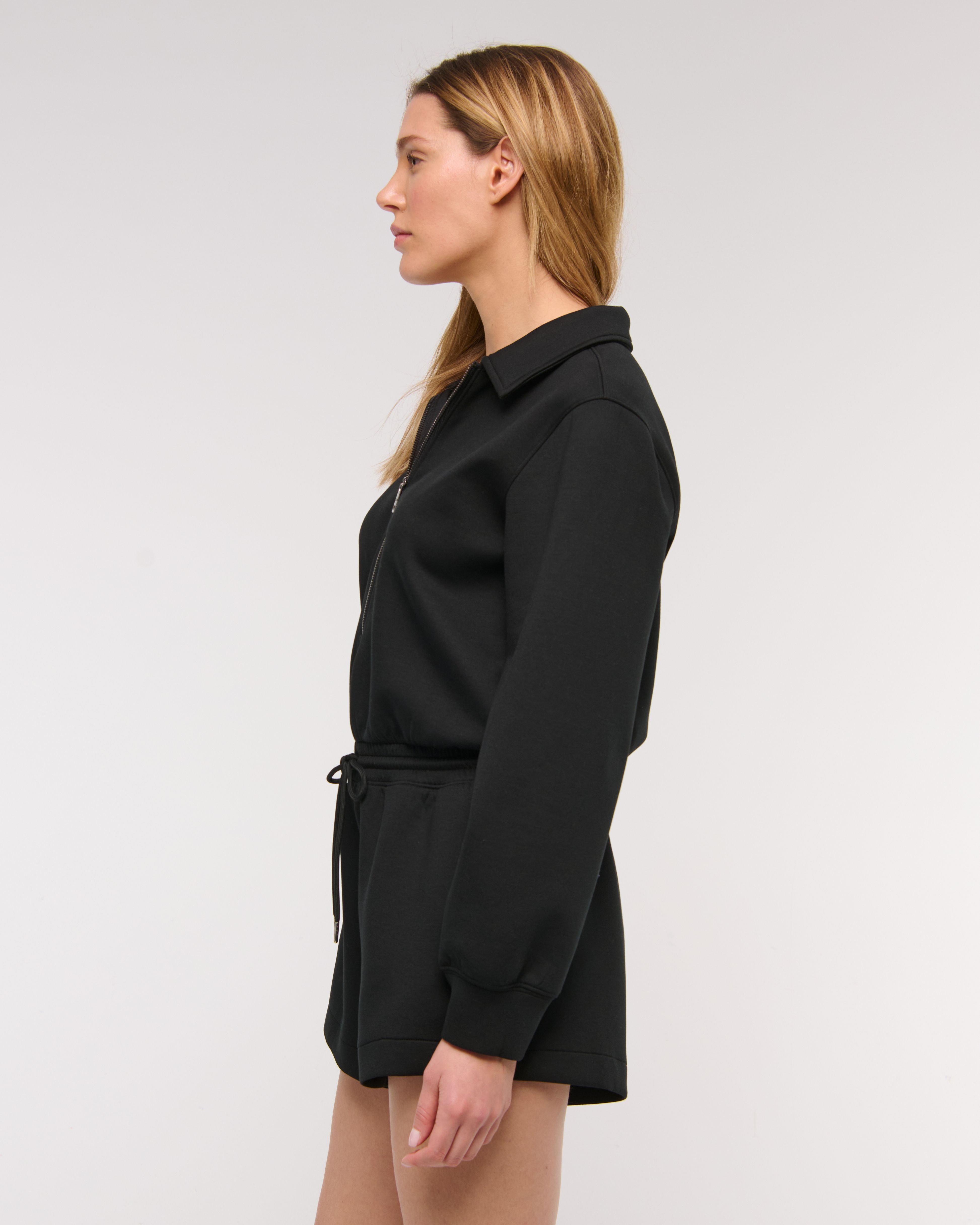 Women's YPB neoKNIT Long-Sleeve Half-Zip Romper | Women's