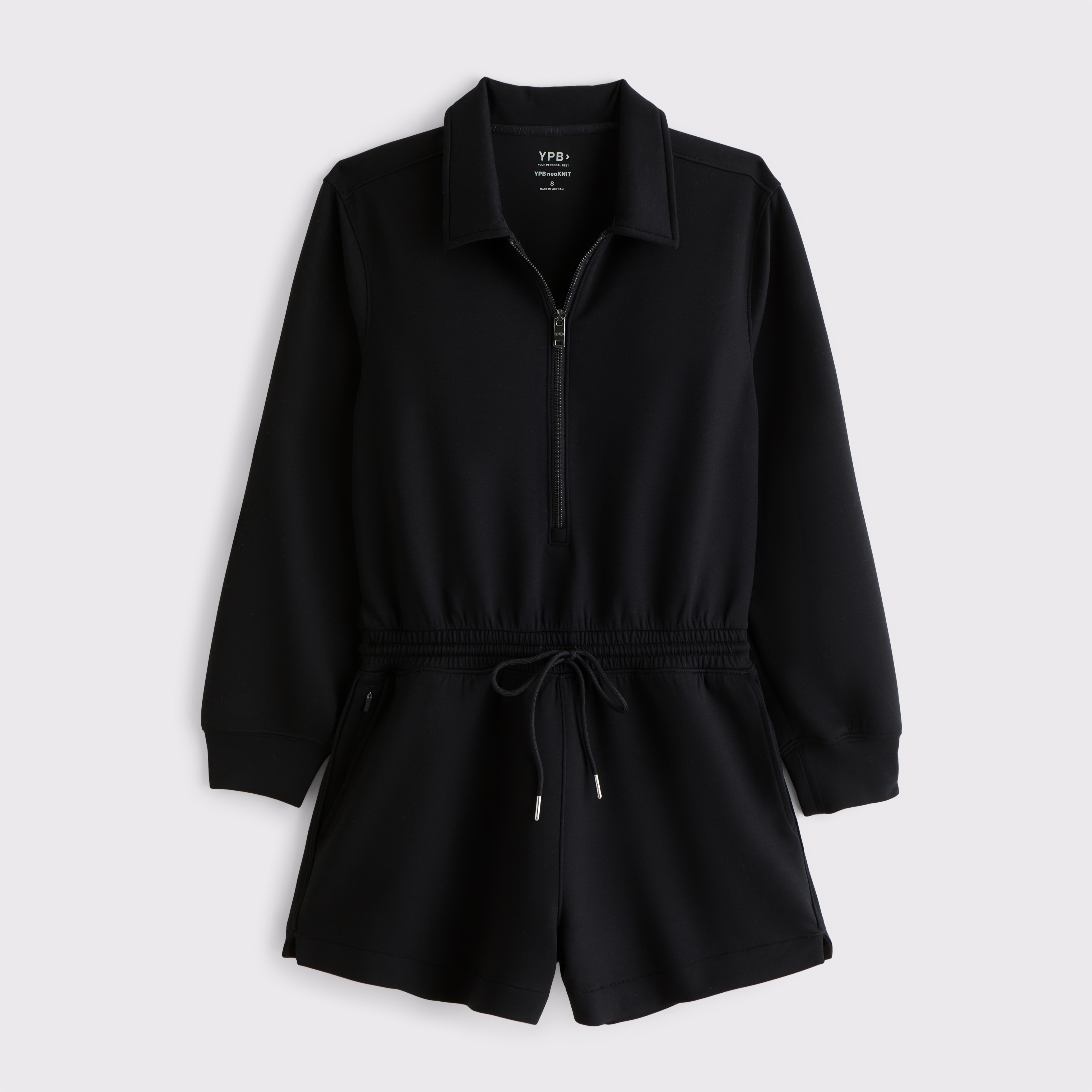 Women's YPB neoKNIT Long-Sleeve Half-Zip Romper | Women's