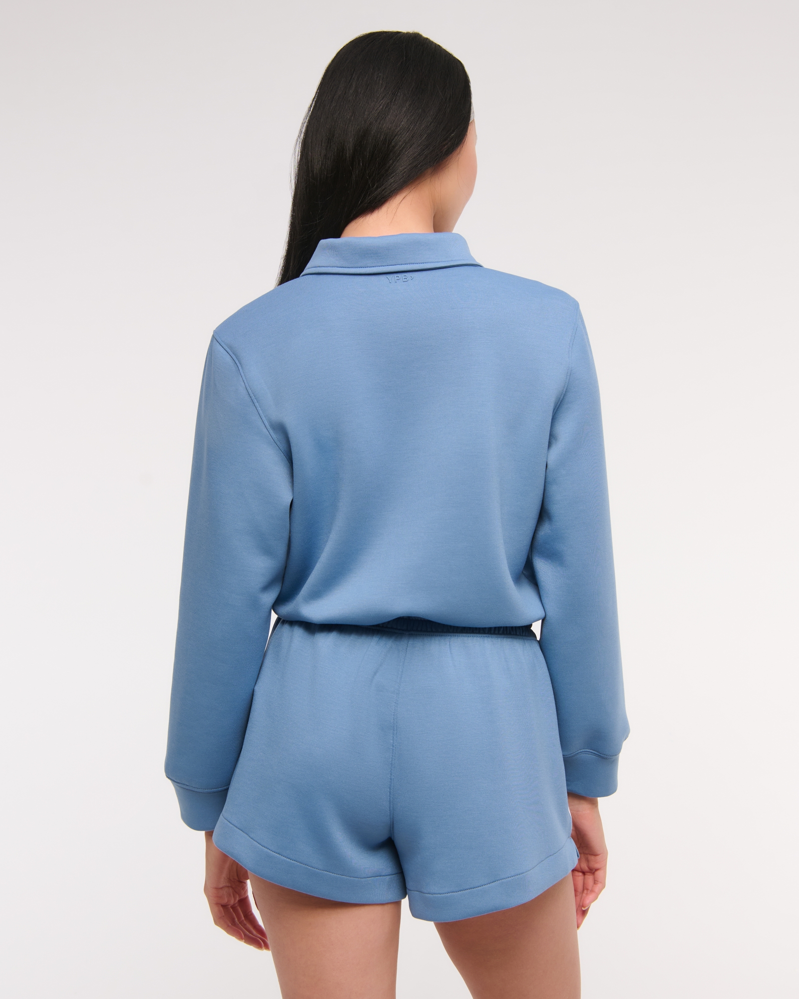 YPB neoKNIT Long-Sleeve Half-Zip Romper
