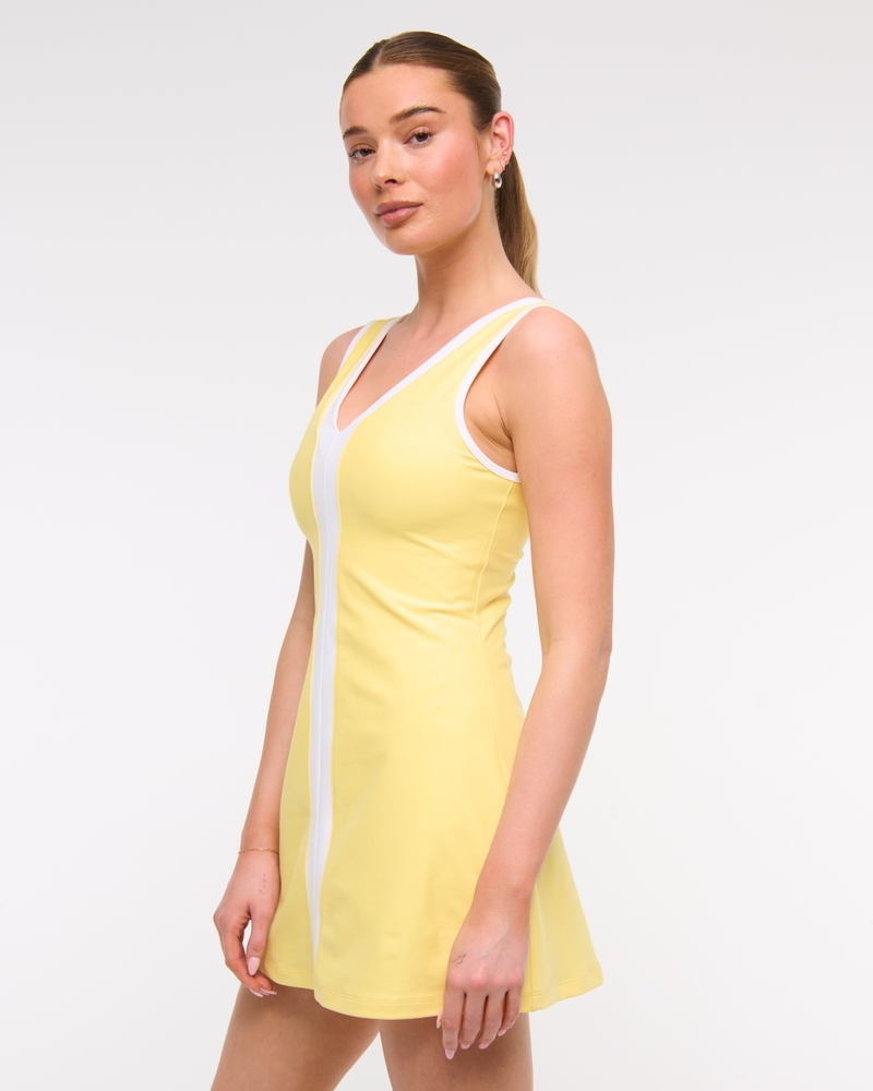 YPB sculptLUX V-Neck Mini Dress