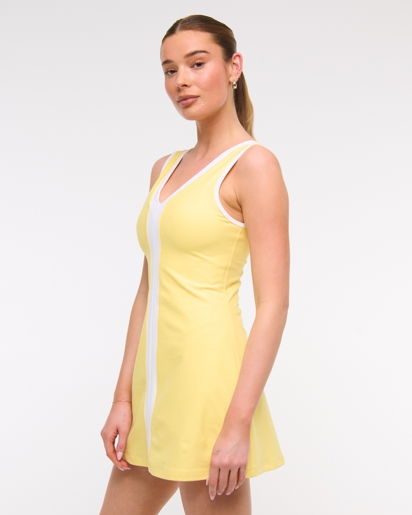 YPB sculptLUX V-Neck Mini Dress