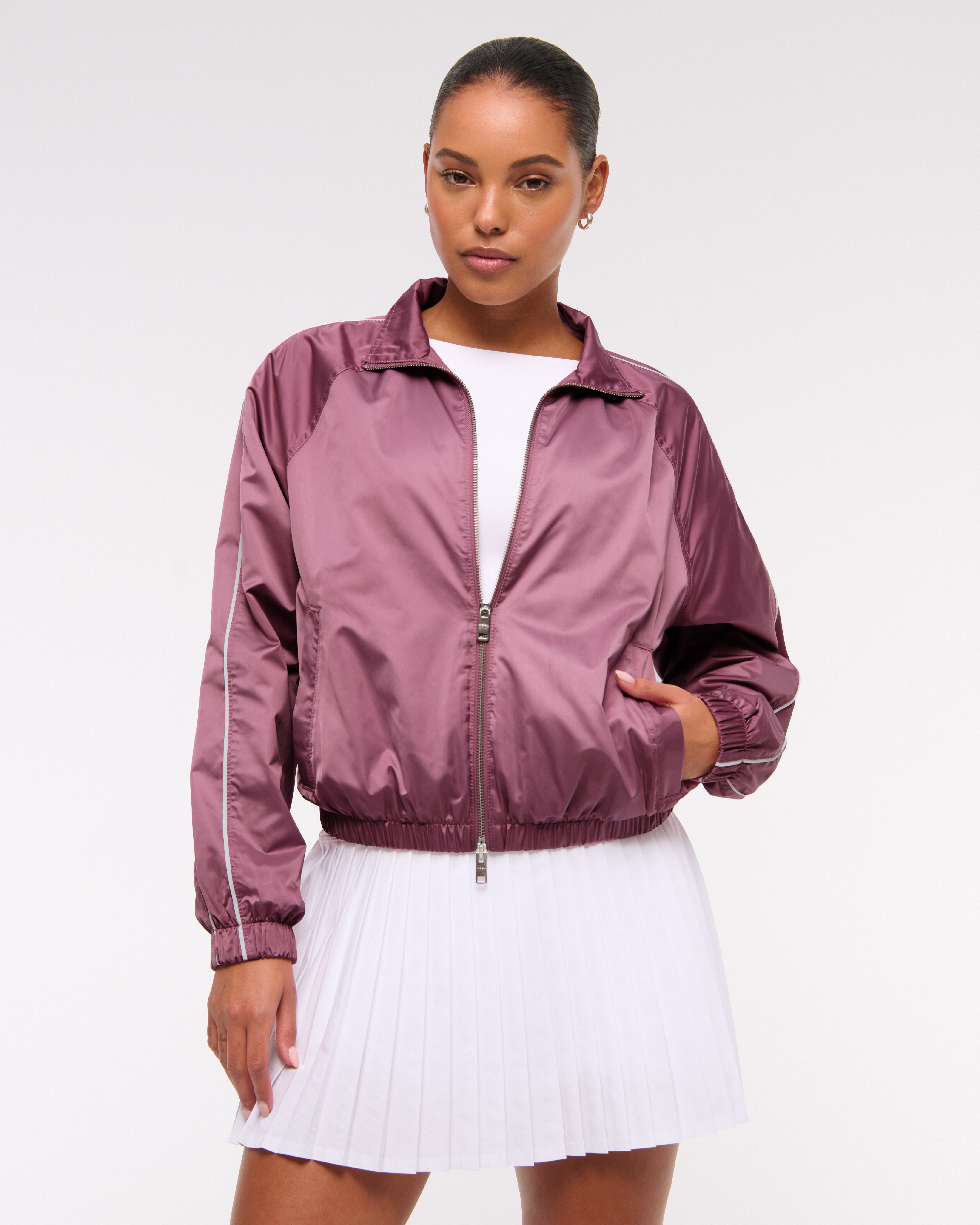 Women's YPB Active Satin Track Jacket | Women's Clearance