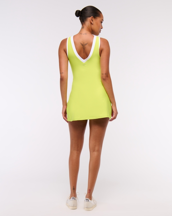 YPB sculptLUX V-Neck Mini Dress