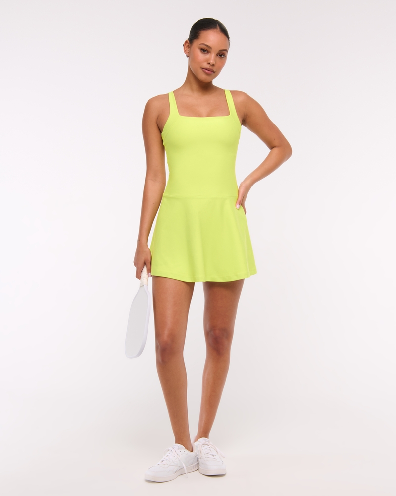 YPB sculptLUX Drop-Waist Mini Dress