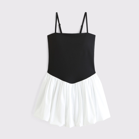 Женские платья Abercrombie & Fitch YPB sculptLUX Bubble Hem Mini Dress