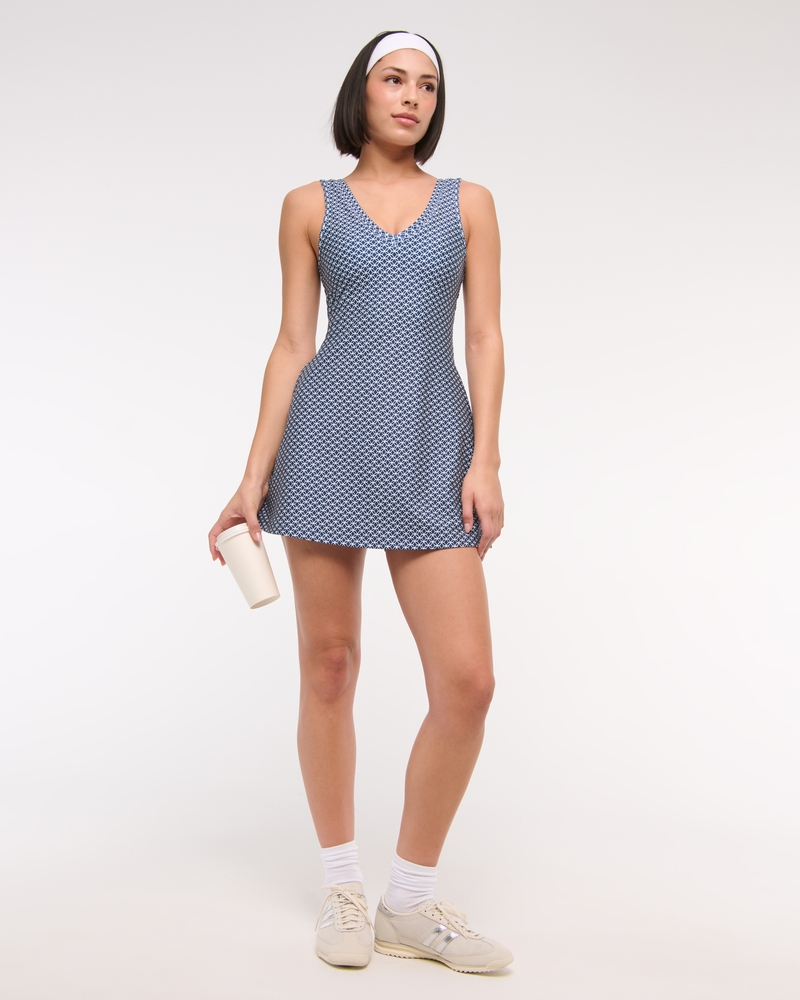 YPB sculptLUX V-Neck Mini Dress