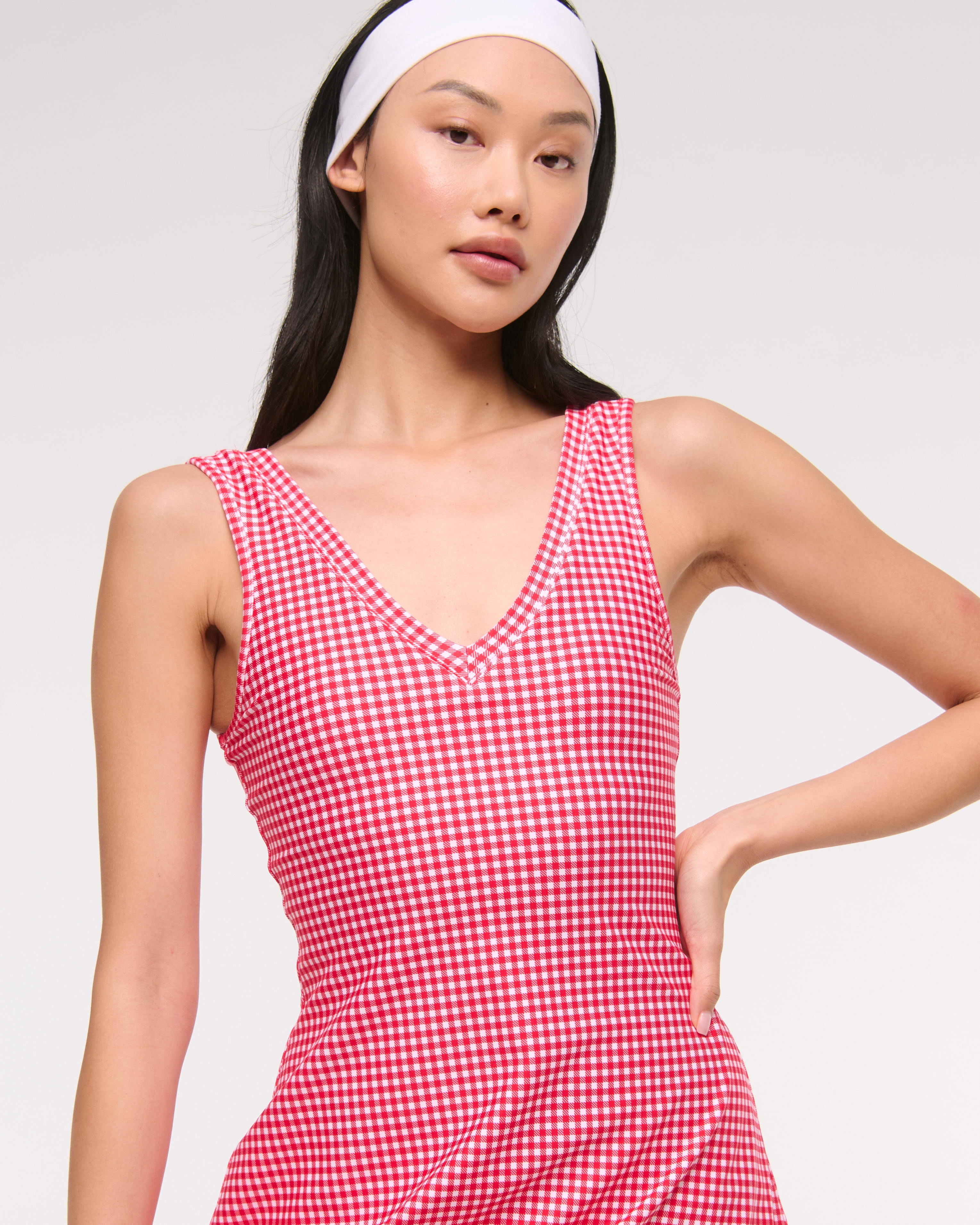 Women's YPB sculptLUX V-Neck Mini Dress | Women's Clearance