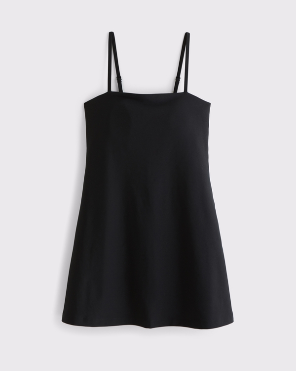 black and gold dress plus size Saskia Black Bandeau A-Line Midi Dress – Vavavoom.ie main image 0