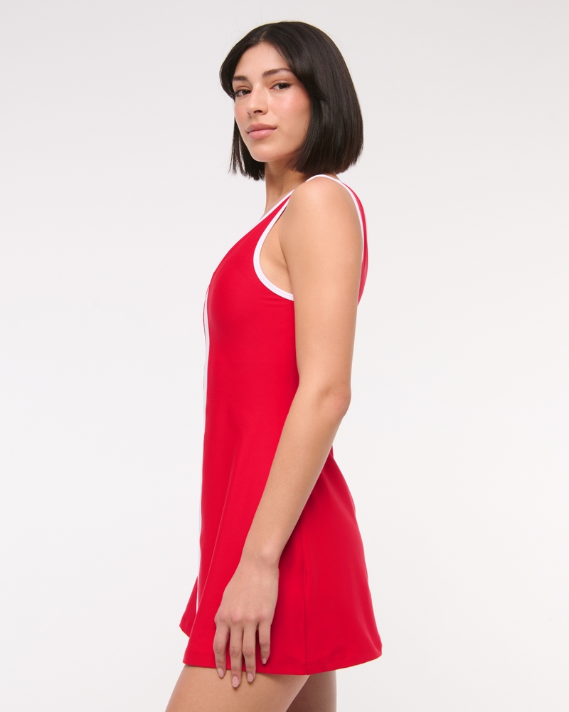 YPB sculptLUX V-Neck Mini Dress