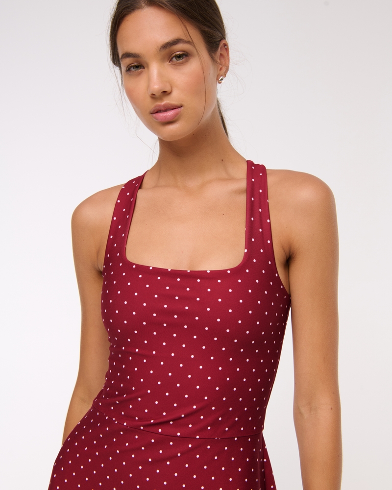 YPB sculptLUX Cross-Back Mini Dress