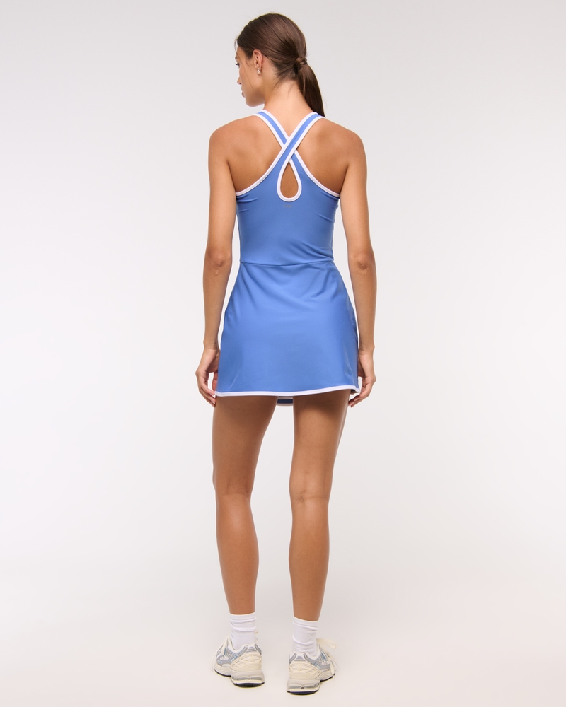 YPB sculptLUX Cross-Back Mini Dress
