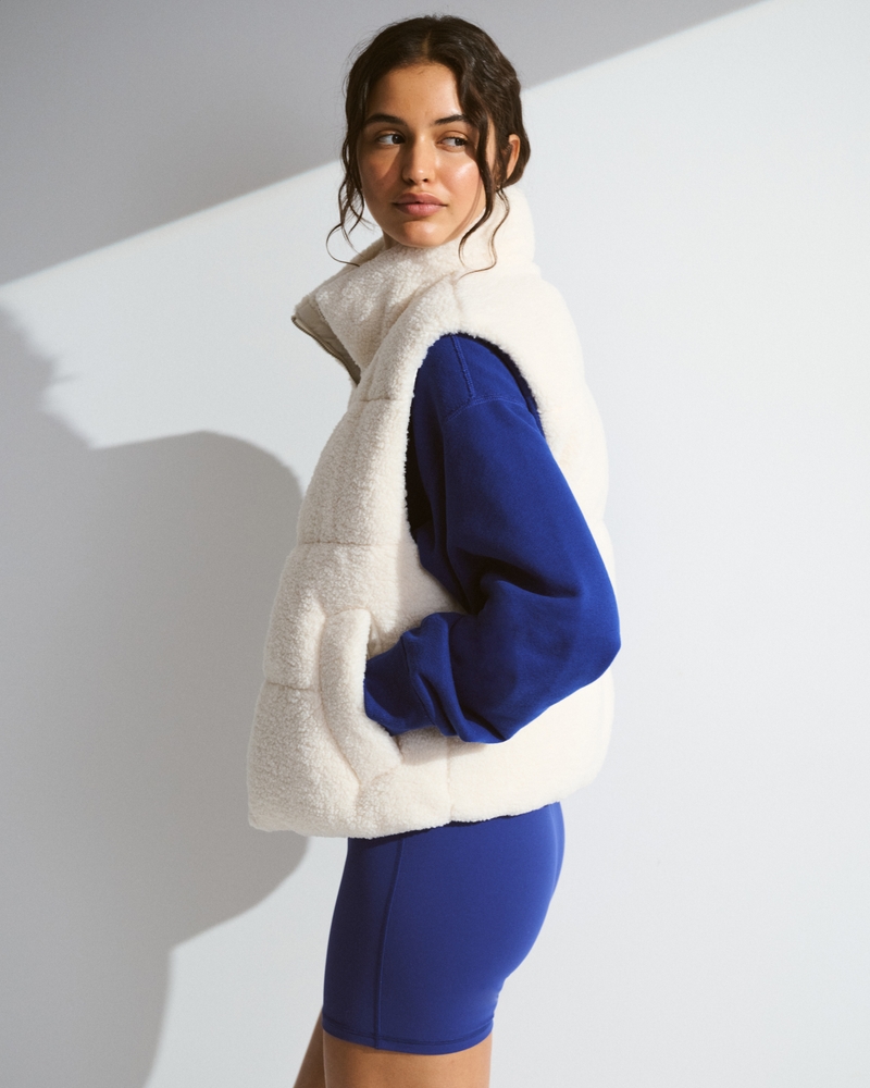 YPB On The Go Sherpa Puffer Vest