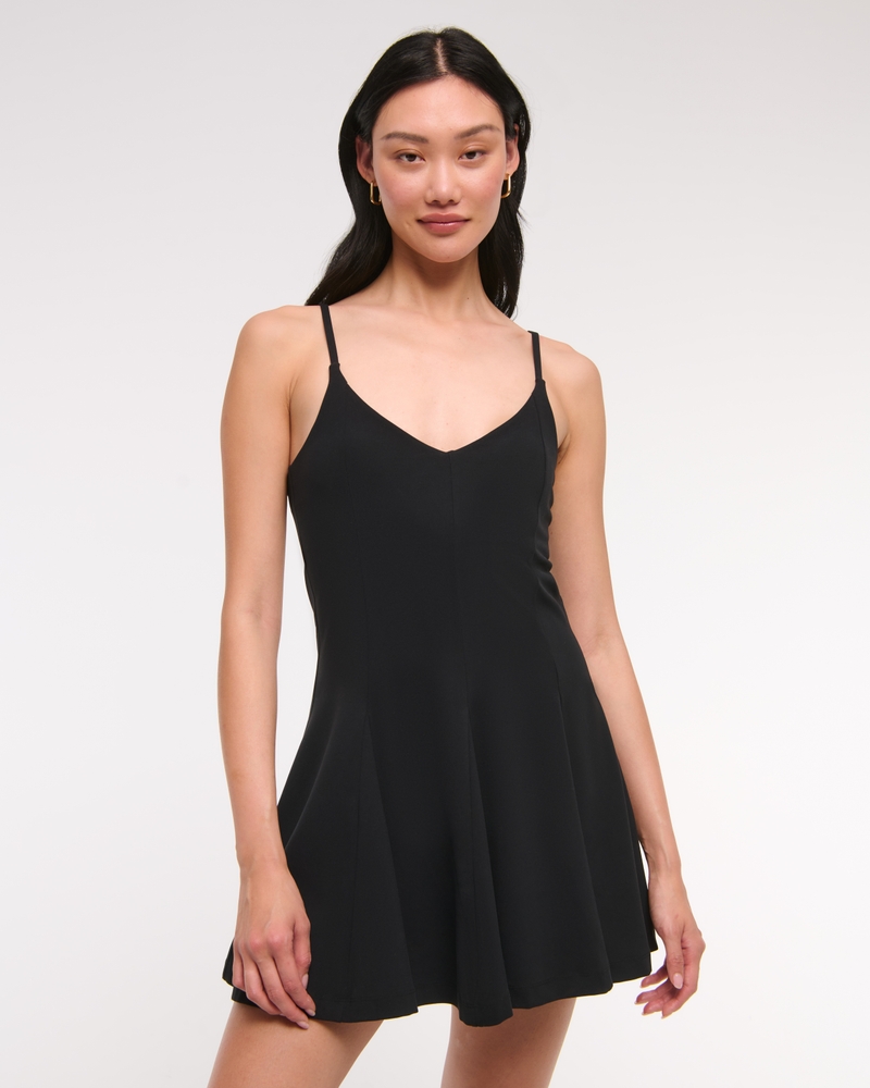 YPB studioFLEX Fit & Flare Mini Dress