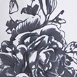 black floral print