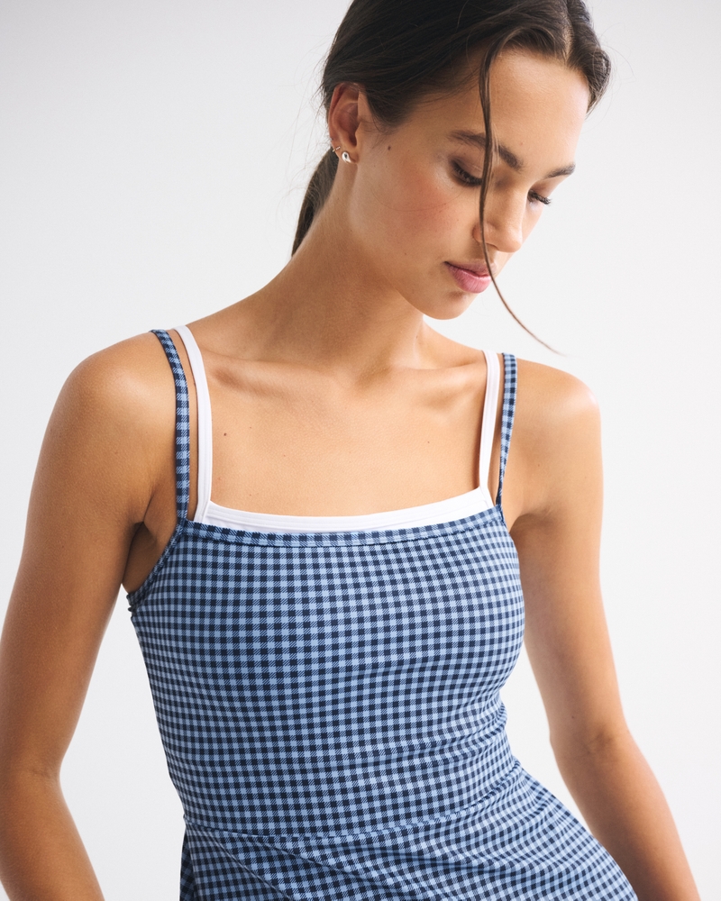 YPB studioFLEX Double-Layered Mini Dress