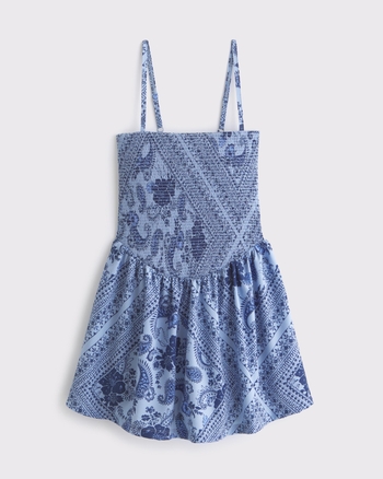 YPB motionTEK Smocked Mini Dress