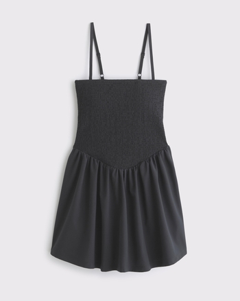 YPB motionTEK Smocked Mini Dress