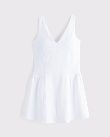 YPB sculptLUX V-Neck Mini Dress from Abercrombie & Fitch - $85