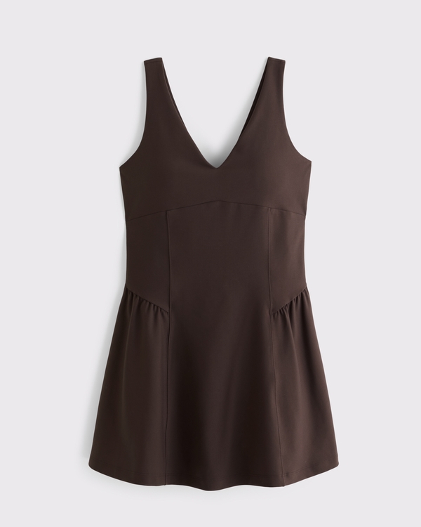 Women's YPB sculptLUX V-Neck Mini Dress | Women's Clearance |  Abercrombie.com